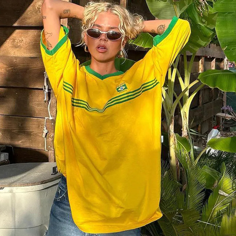 T-shirt Brazil Streetwear Aesthetics